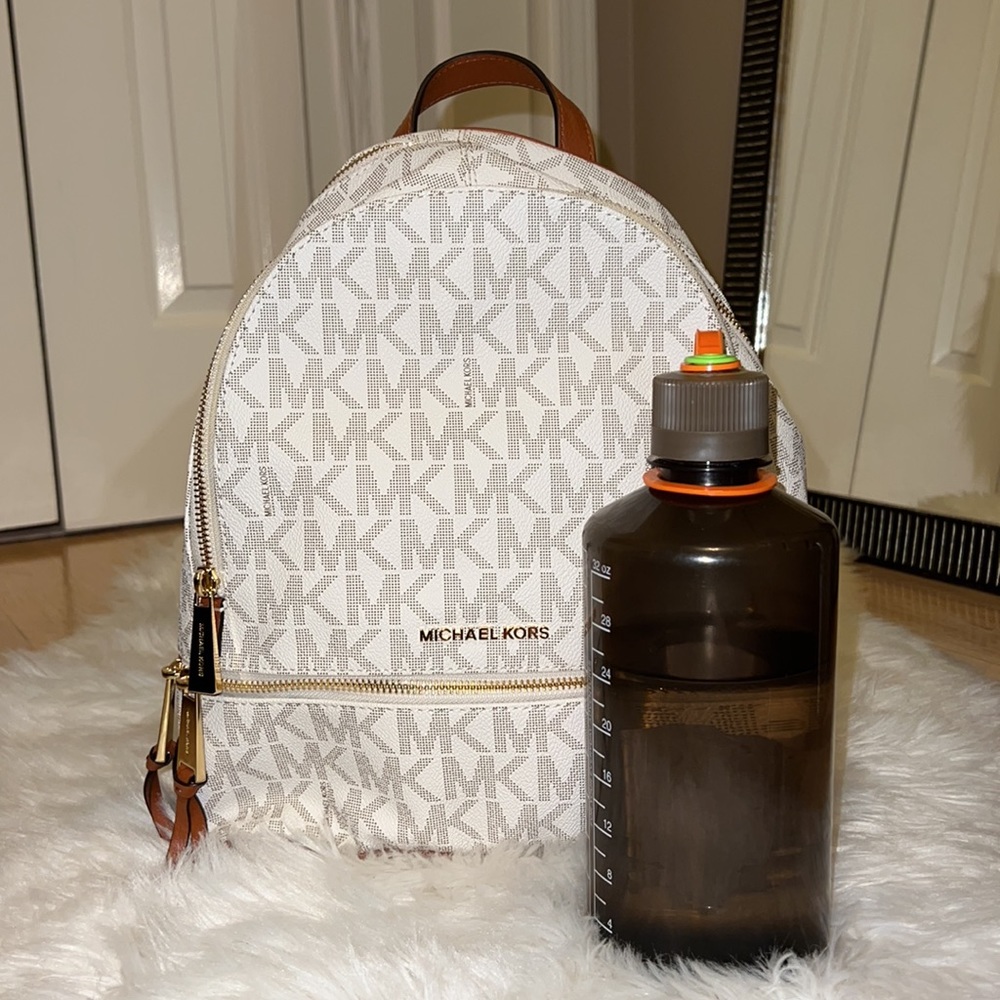 Michael Kors Rhea Medium Logo Backpack - Picture 5 of 5